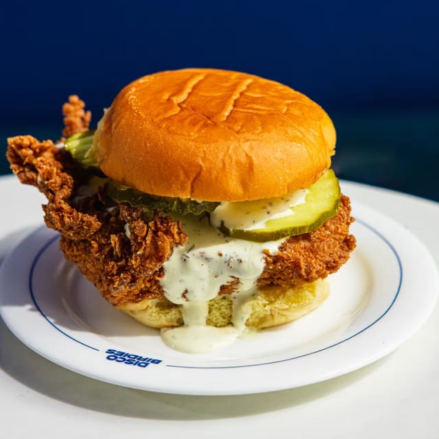 Fried Chicken Sandwich.