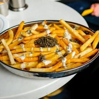 Falafel Smash Fries