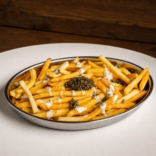 Falafel Smash Fries