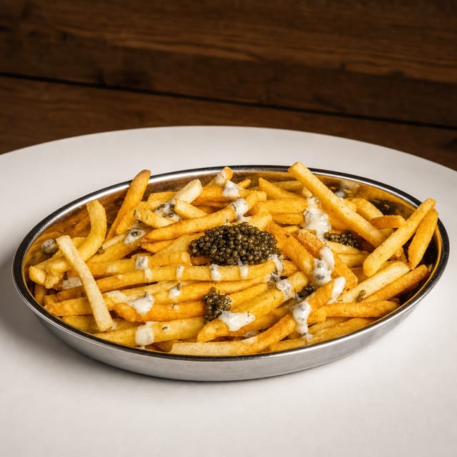 Falafel Smash Fries.